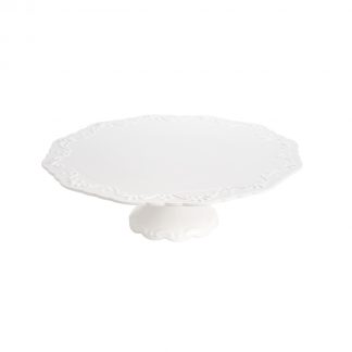 Prato para Bolo Porcelana Durable Alto Relevo