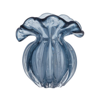 Vaso em Vidro Italy Azul