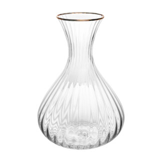 Decanter em Vidro com Fio de Ouro 1,5l