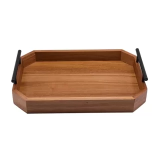 Bandeja de Madeira com Alça 36x24,5cm