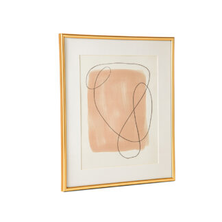 Porta Retrato Metal Dourado 20x25