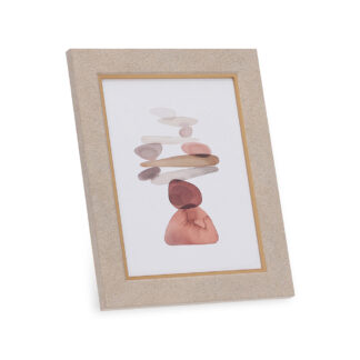 Porta Retrato em Poliestireno e Vidro 15x20