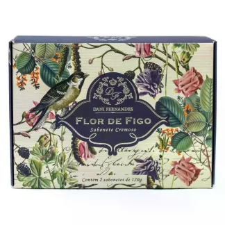 Kit 2 Sabonetes em Barra Flor de Figo 120g