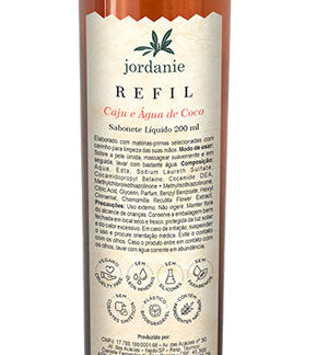 Refil Sabonete Liquido Caju e Água de Coco 200ml