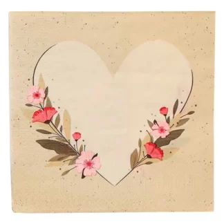 Guardanapo de Papel Coração