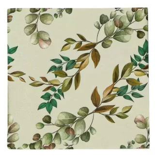 Guardanapo de Papel Folhas Verdes
